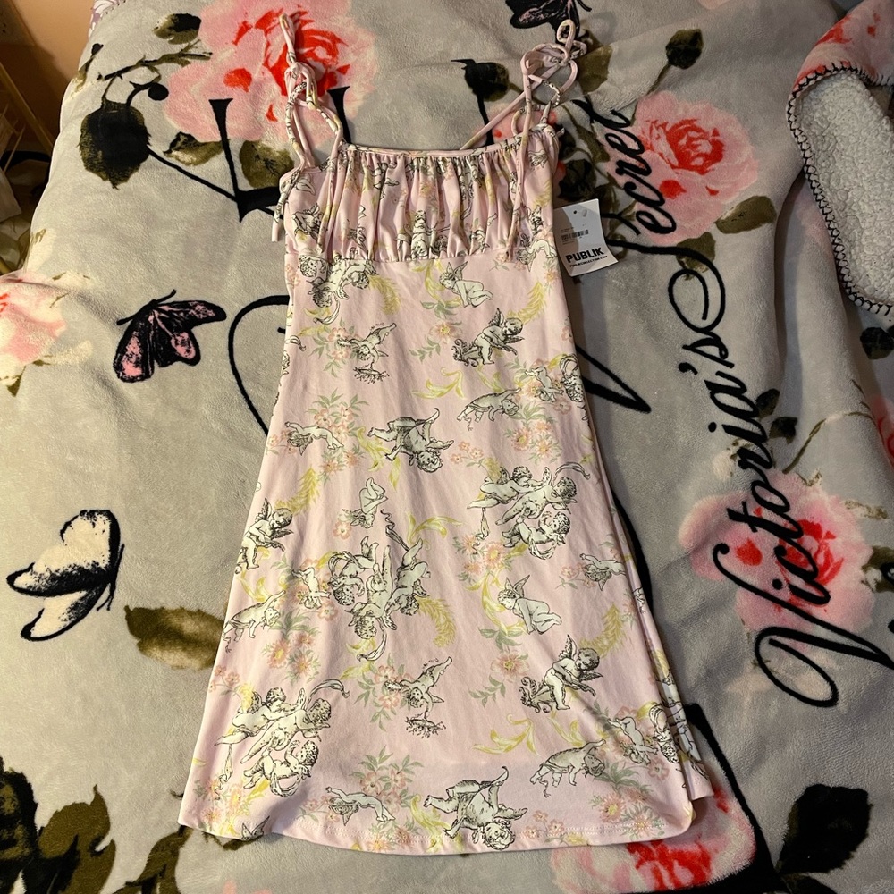 NWT Pink Angel Dress
